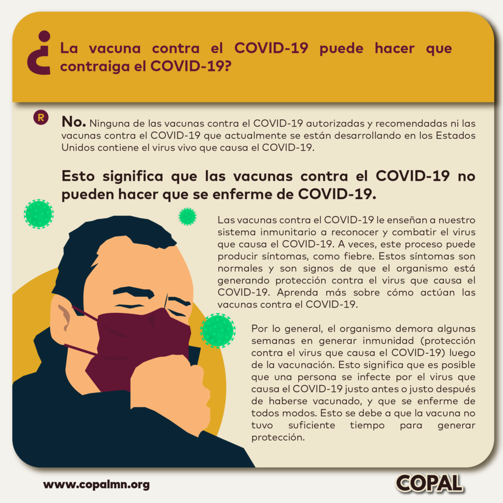 Mitos y datos acerca de la vacunacion contra COVID-19
