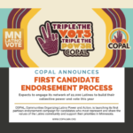 COPAL anuncia primer proceso de respaldo de candidatos