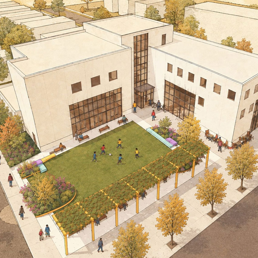 Latino Center for Community Engagement Render